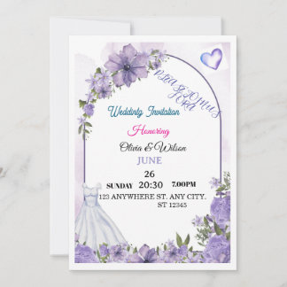 Invitation de mariage 