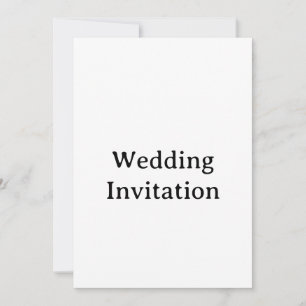Invitation de mariage