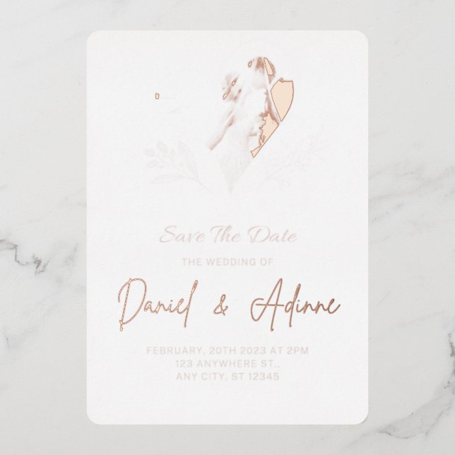 Invitation de mariage (Recto)