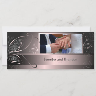 Invitation de mariage Azure