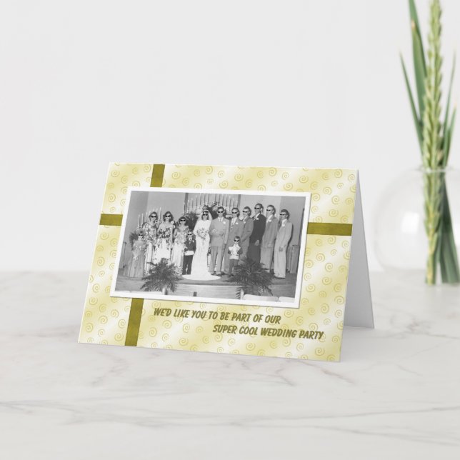 Invitation de mariage cool (Devant)