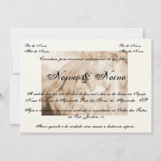 Invitation de mariage country, cheval, horses