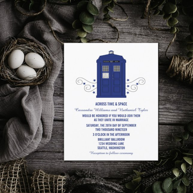 Invitation de mariage dans la boîte de police v3 (Créateur téléchargé)