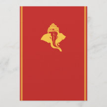 Invitation de mariage de Lord Ganesh