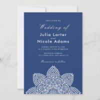 Invitation de mariage de luxe métallique scintilla