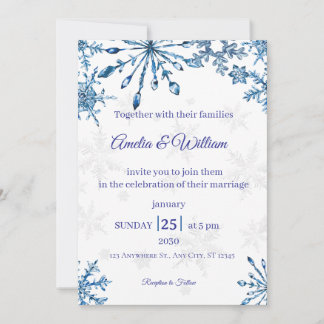 Invitation de mariage élégante