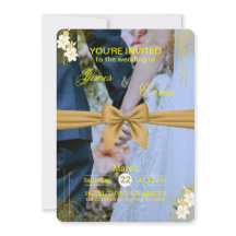 Invitation de mariage élégante et modifiable