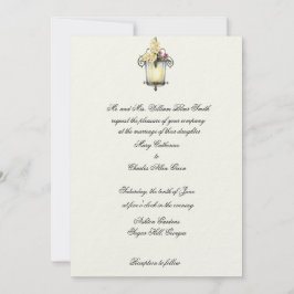 Invitation de mariage élégante ou affaire formelle