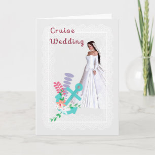 Invitation de mariage en croisière