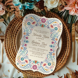 Invitation de mariage Fiesta