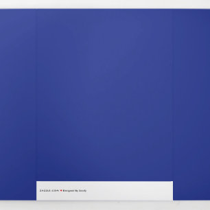 Invitation de mariage minimale en bleu profond