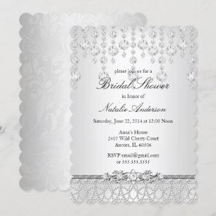 Invitation de mariage Pretty Crystal