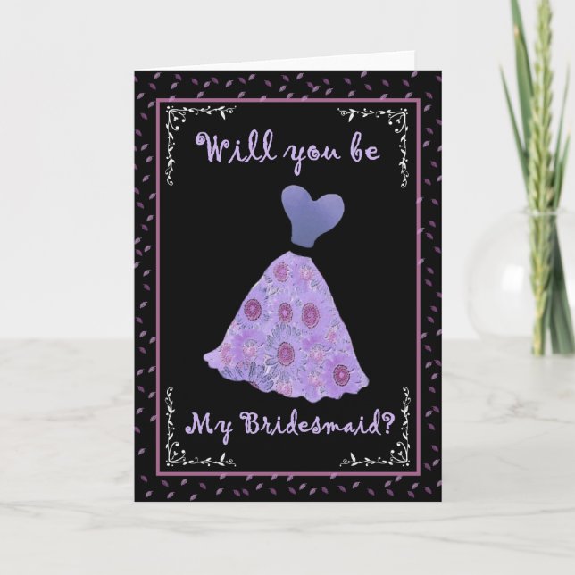 Invitation De Mariage - Serez-Vous Ma Femme D'Accu (Devant)