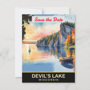 Invitation de mariage sur la falaise du Devil's La