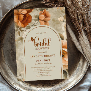 Invitation de mariage terracotta à la sauge d'été