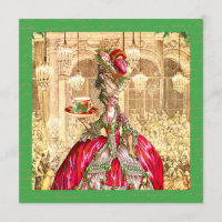 Invitation de Marie Antoinette