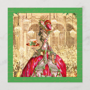Invitation de Marie Antoinette