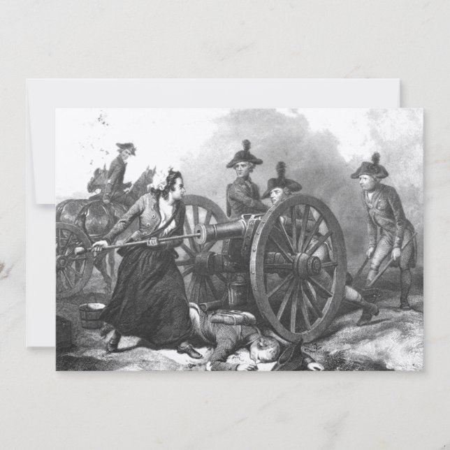 Invitation de Molly Pitcher Cannon (Devant)