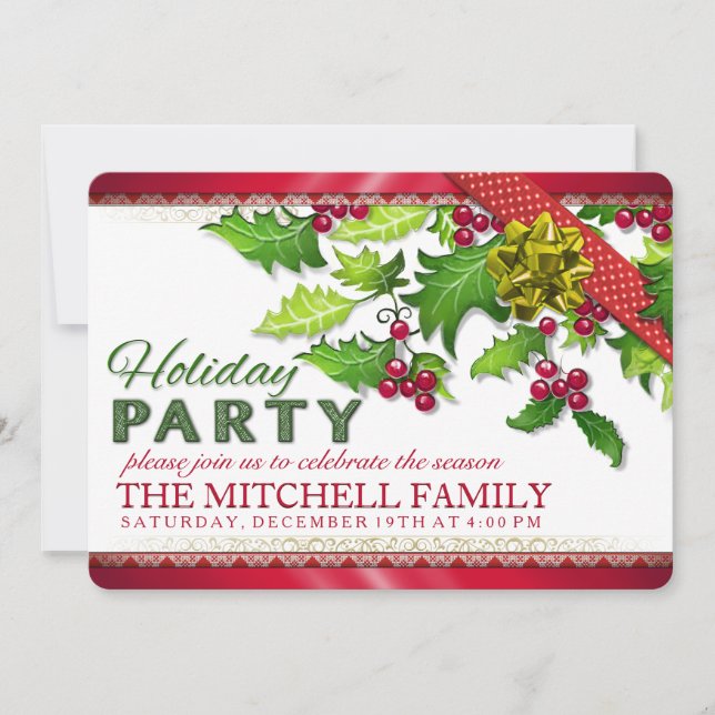 Invitation de Noël à Noël (Devant)