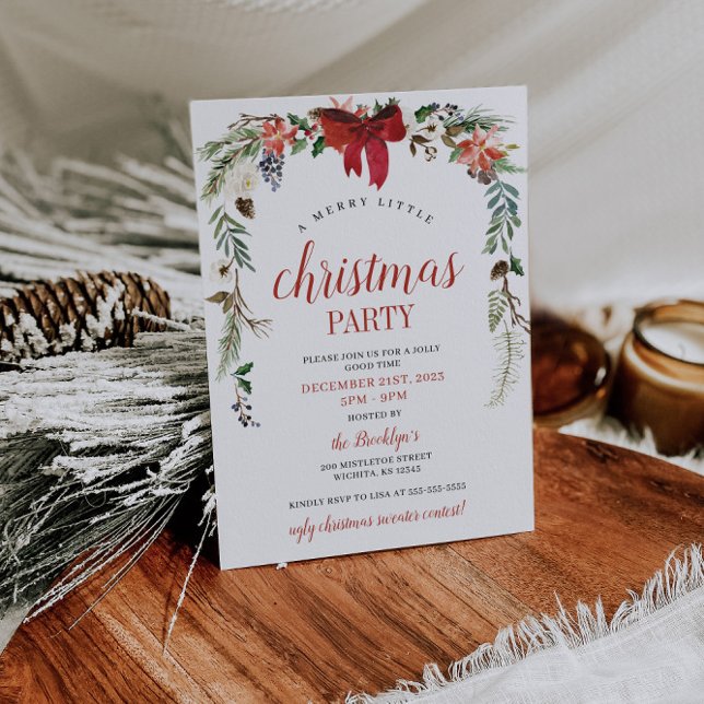 Invitation de Noël - Invitation à la fête de Noël (Créateur téléchargé)