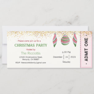 Invitation de Noël, Invitation de Noël