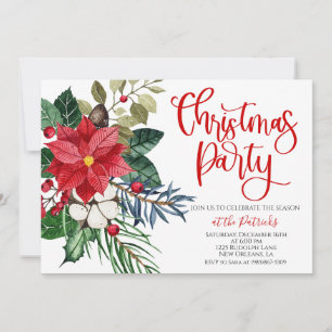 Invitation de Noël Jingle et Mingle