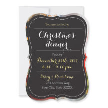 Invitation de Noël personnalisé