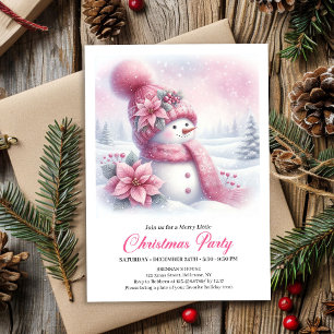 Invitation de Noël pour enfants éditable Luxe Bonh