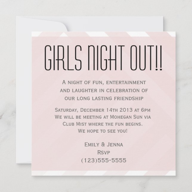 Invitation de nuit des filles roses rousses (Devant)