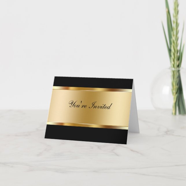 Invitation de partie d'affaires (Devant)