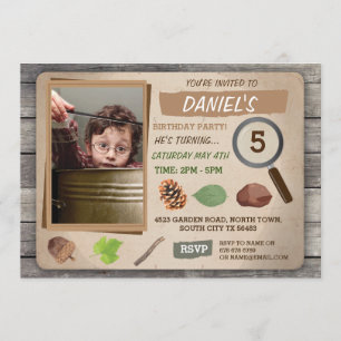 INVITATION DE PARTIE D'ANNIVERSAIRE DE ENFANT DE