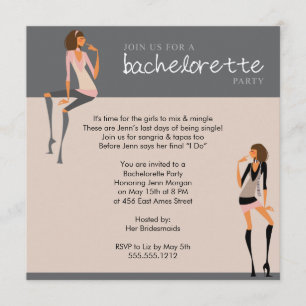 invitation de partie de bachelorette