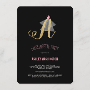 Invitation de partie de Bachelorette de parties