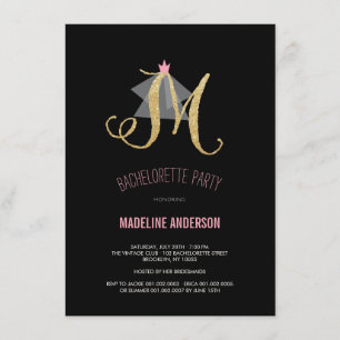 Invitation de partie de Bachelorette de parties