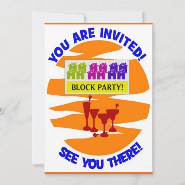 INVITATION DE PARTIE DE BLOC (Devant)