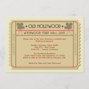 Invitation de partie de cérémonie de remise des