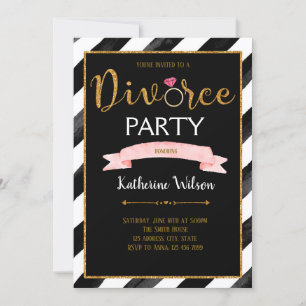 Invitation de partie de divorce