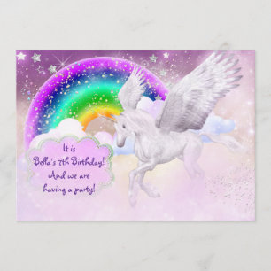 Invitation de partie de licorne