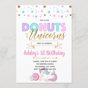 Invitation de partie de licornes et de butées