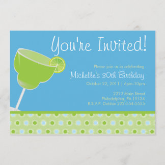 Invitation de partie de margarita