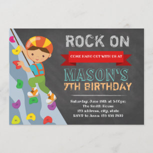 Invitation de partie de montée