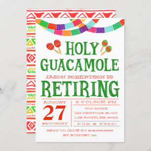 INVITATION DE PARTIE DE RETRAITE D'OBTENTION DU