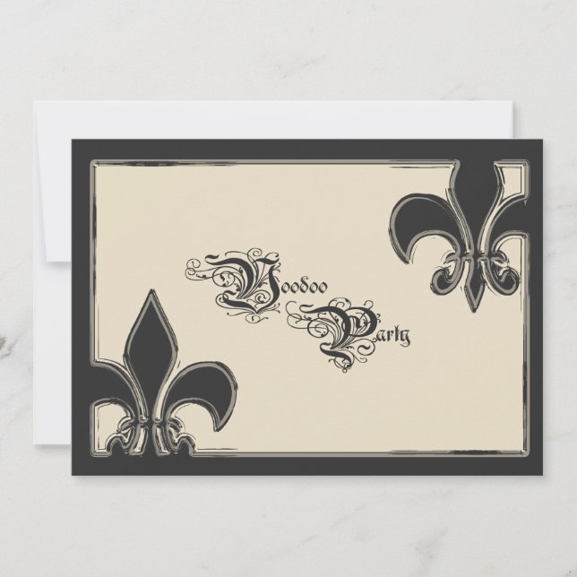 Invitation de partie de vaudou (Devant)