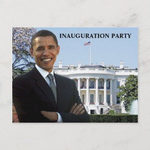 Invitation de partie d'inauguration d'Obama