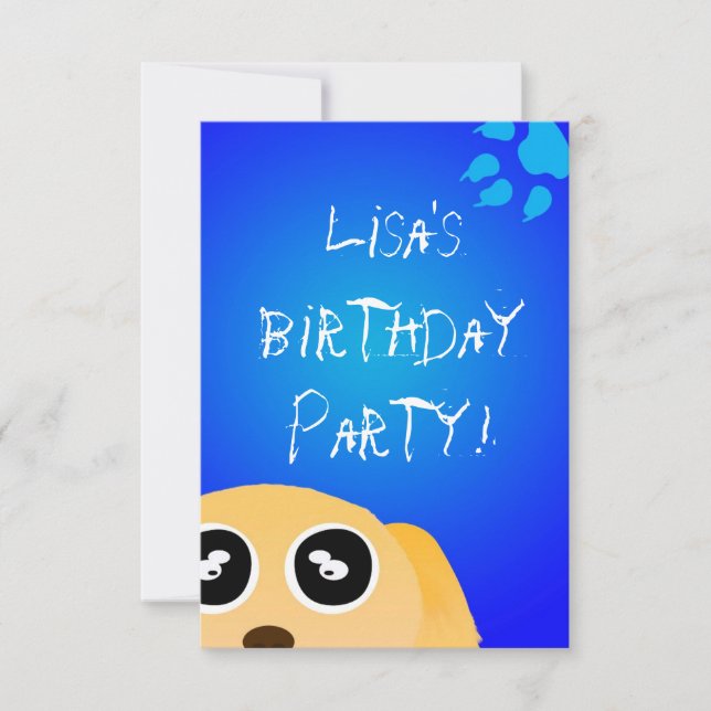 Invitation de pattes (Devant)