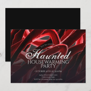Invitation de pendaison de crémaillère maison hant