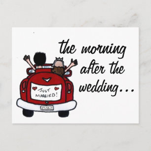 Invitation de petit déjeuner de mariage