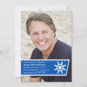 Invitation de photo de la vie de canotage