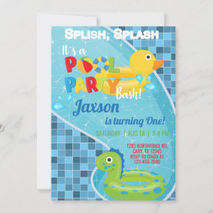 Invitation de piscine