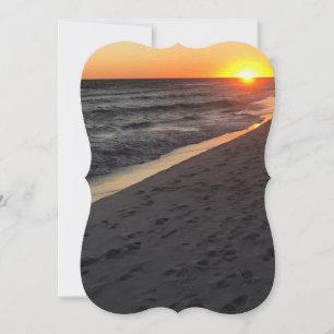 Invitation de plage de Floride